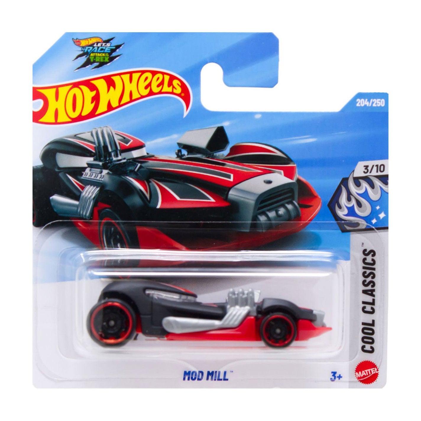 Базовий автомобіль Hot Wheels Mod Mill, червоно-чорний, від 3 років, 11*3.5*11 см (5785)