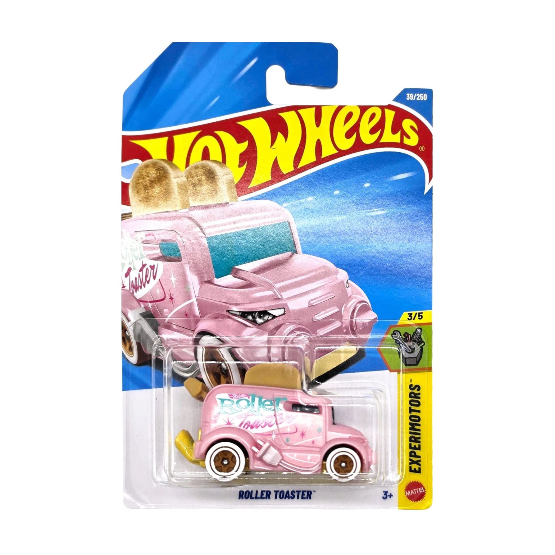 Базовий автомобіль Hot Wheels Roller Toaster, рожевий, від 3 років, 11*3.5*11 см (5785)